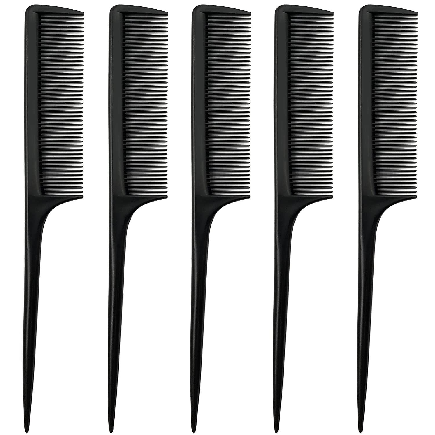 Comb Fine Tooth - 1/5PCS Rat Tail Fine Tooth Comb
