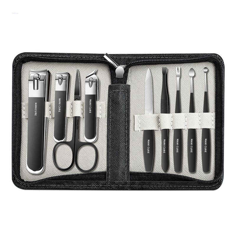 Mens Grooming Kit Gift Set - Stainless Steel Nail Clipper Set For
