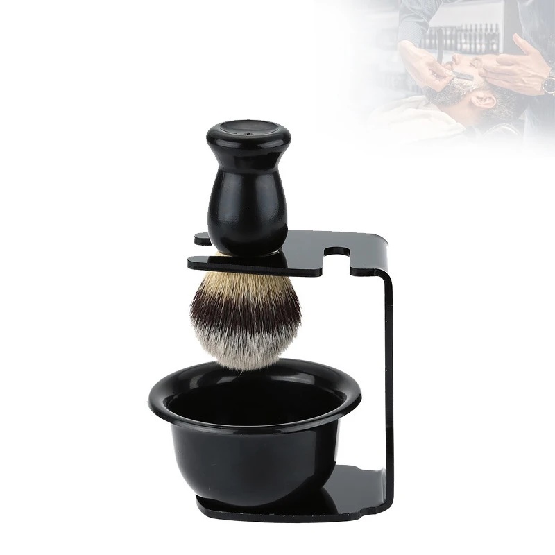 Men'S Grooming Accessories Kit - Shaving Brush and Bowl with Acrylic