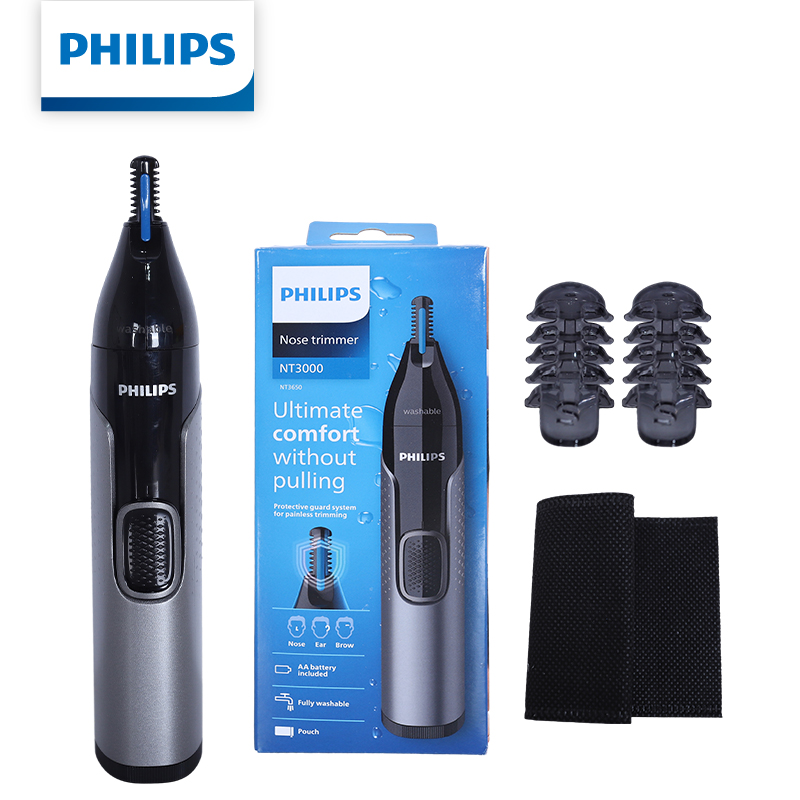 Mens Grooming Kit Philips - Philips Nose Hair Trimmer NT3650/16 for