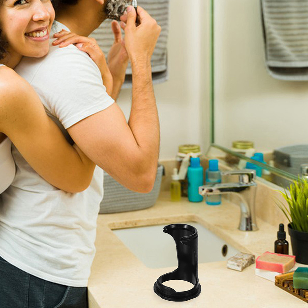 Men'S Grooming Tool - 2Pcs Plastic Shaving Brush Holder for