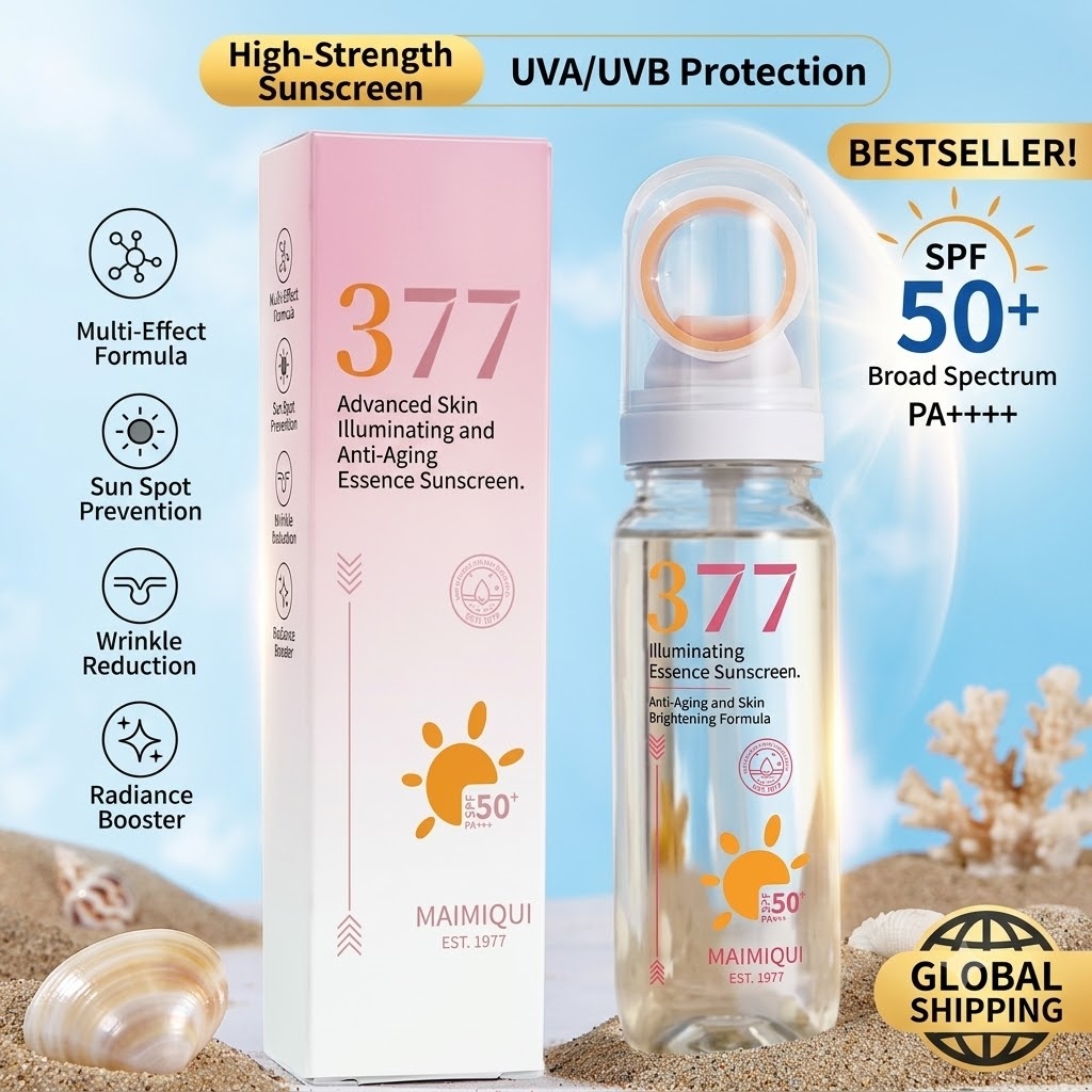 MAIMIQI 90g 377 Whitening Suns - Face Moisturizer Spf ulasan dan harga