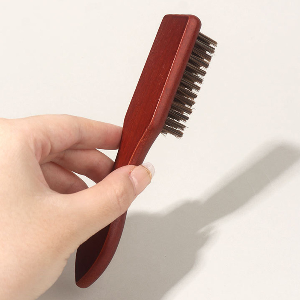 2Pcs Beard Grooming Brush Wood - Men'S Beard Grooming ulasan dan harga
