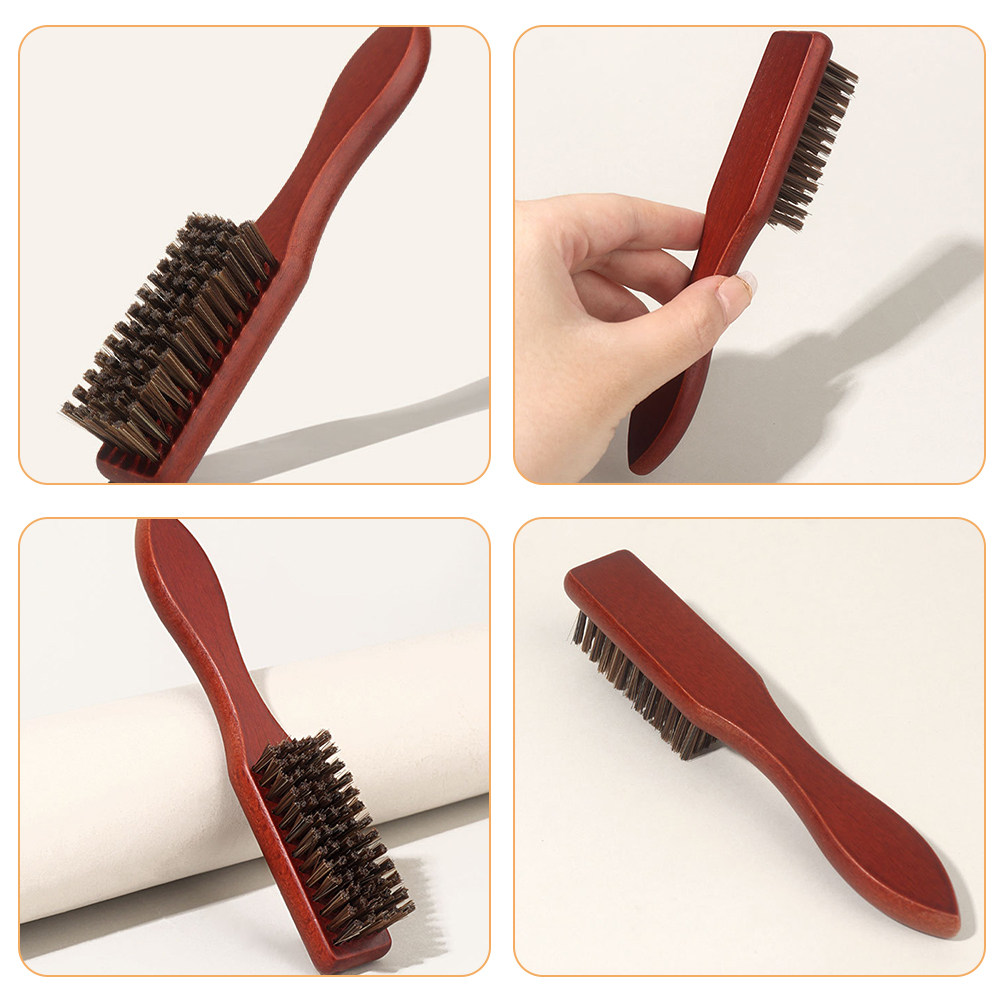 2Pcs Beard Grooming Brush Wood - Men'S Beard Grooming ulasan dan harga