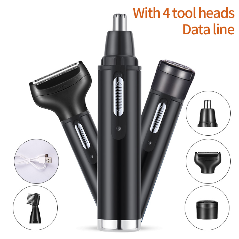 Electric Nose Ear Hair Trimmer - Electric Shaver Rotary ulasan dan harga