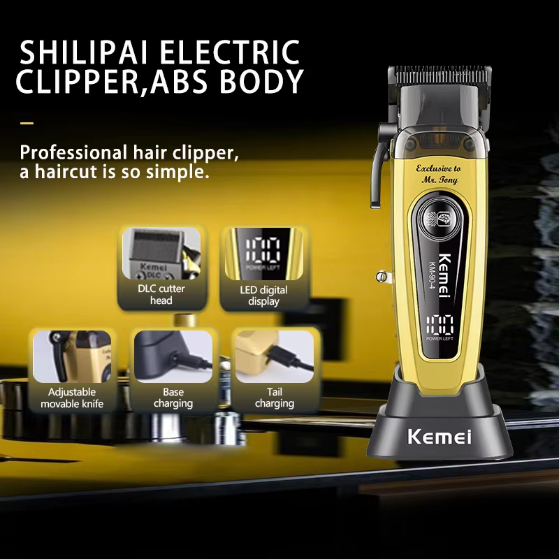 KEMEI Men's Hair Trimmer, Cord - Electric Shaver Rotary ulasan dan harga