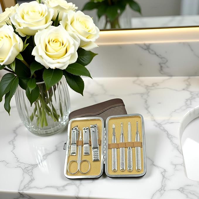 Manicure Set for Men and Women - Men'S Grooming Accessories Kit ulasan dan harga