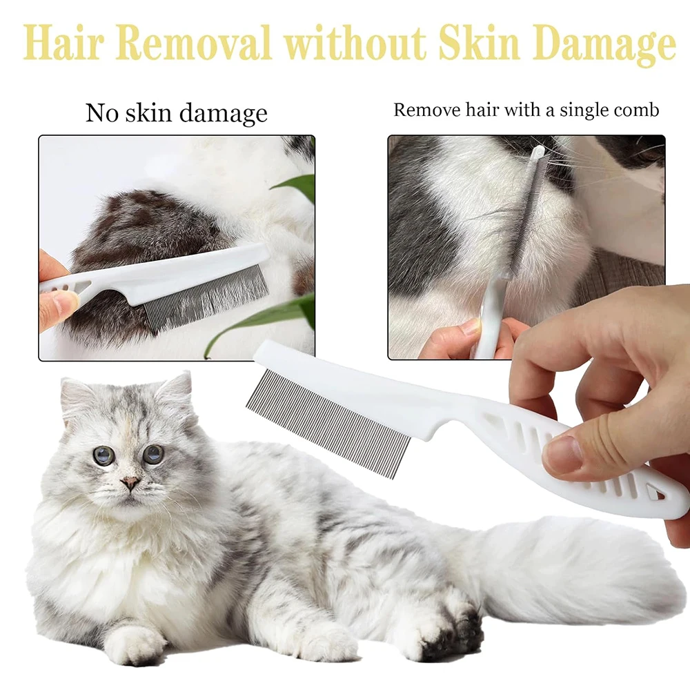 2-Pack Pet Flea Comb, Cat/Dog  - Comb Fine Tooth ulasan dan harga