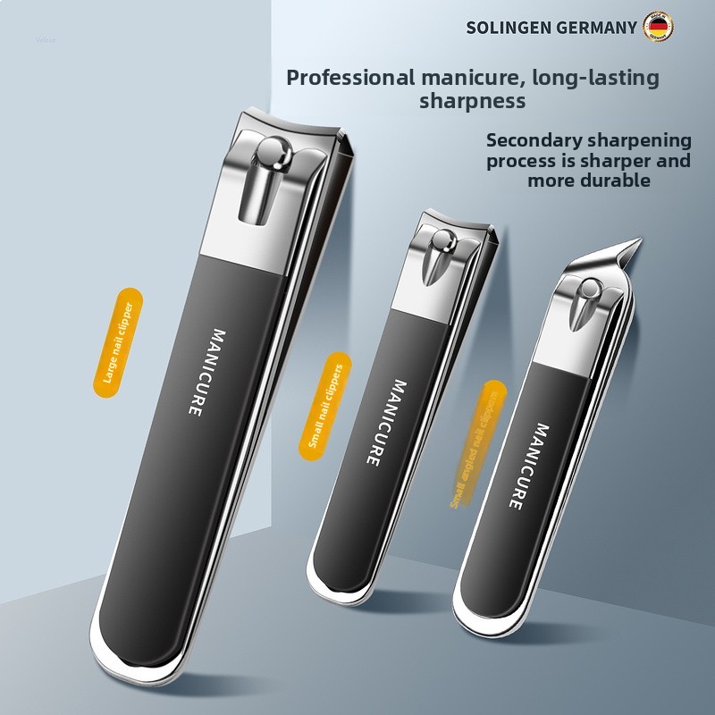 Stainless Steel Nail Clipper S - Mens Grooming Kit Gift Set ulasan dan harga
