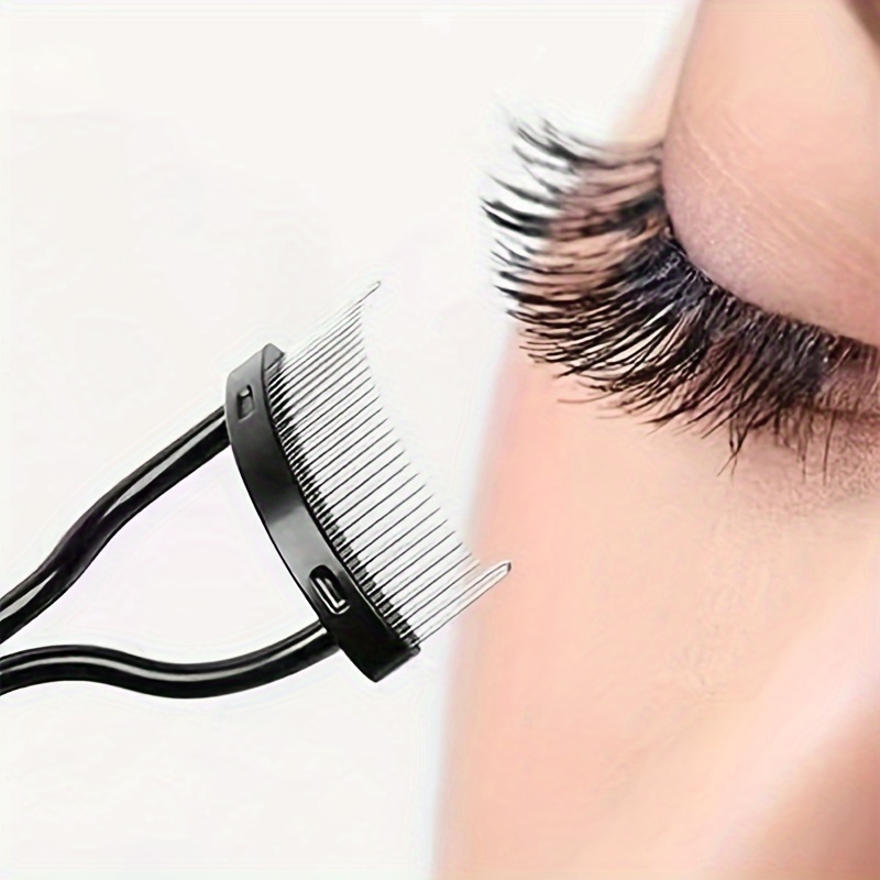 1-Piece Steel Needle Eyelash C - Comb Fine Tooth ulasan dan harga