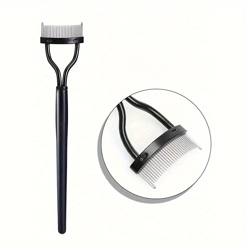 1-Piece Steel Needle Eyelash C - Comb Fine Tooth ulasan dan harga