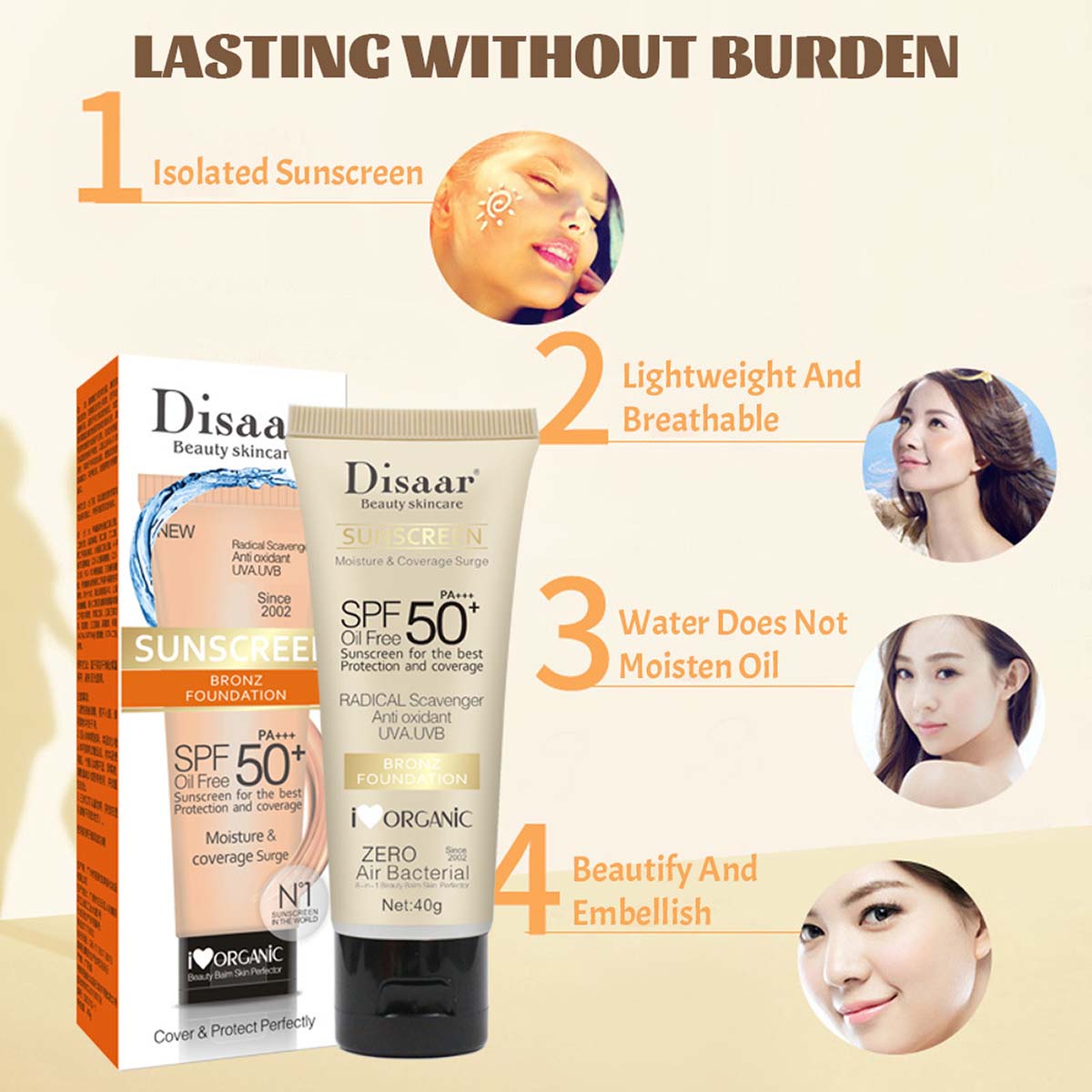 SPF 90++++ Sunscreen Nourishin - Face Moisturizer Spf ulasan dan harga