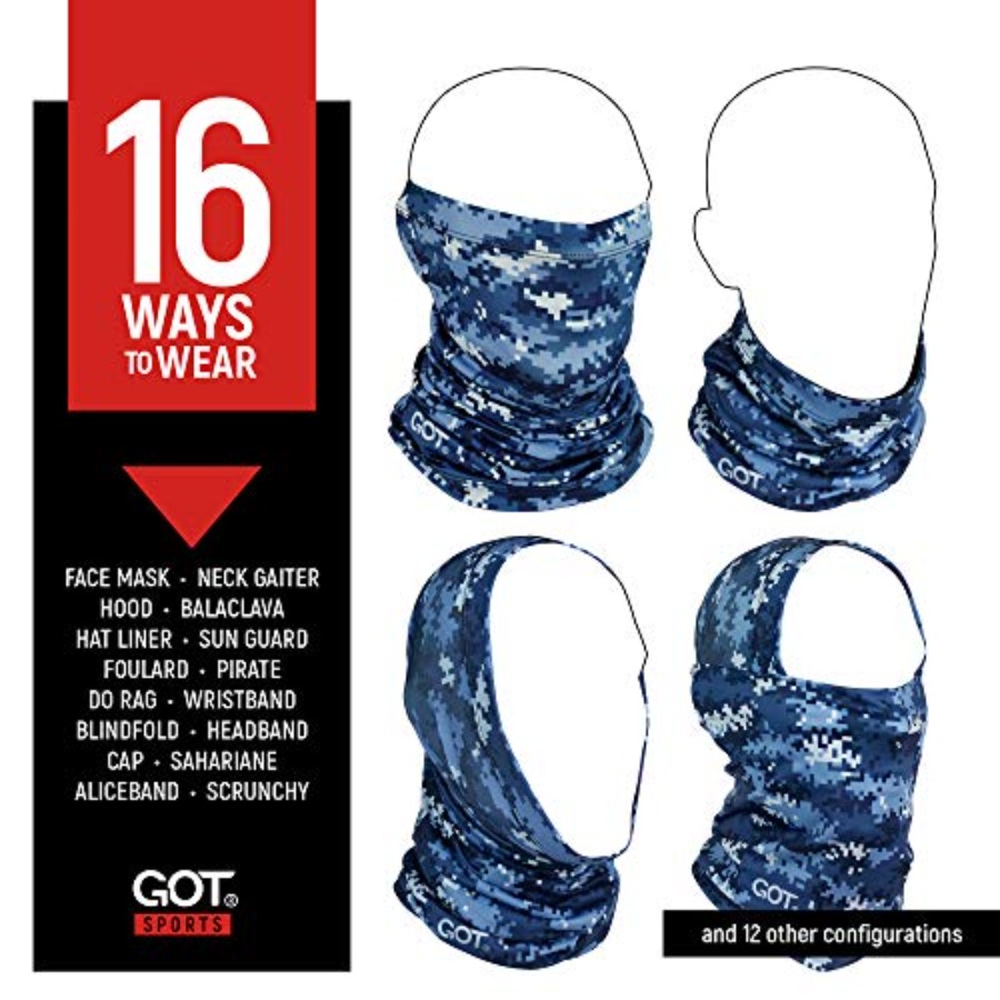 UPF 50+ Fishing Neck Gaiter -  - Face Moisturizer Spf ulasan dan harga