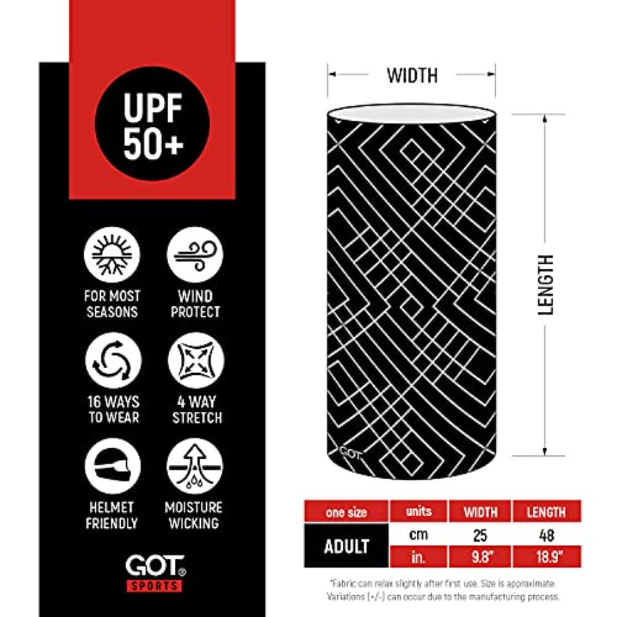 UPF 50+ Fishing Neck Gaiter -  - Face Moisturizer Spf ulasan dan harga