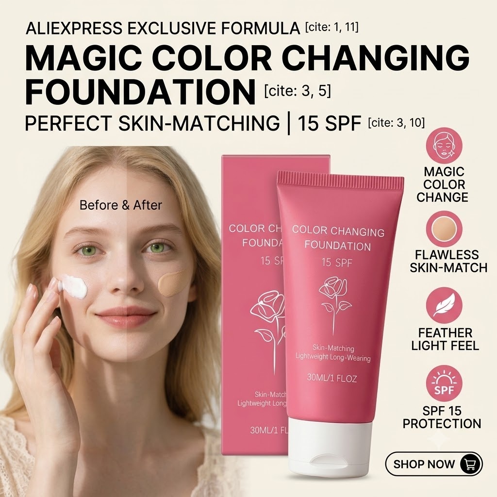 Color Changing Foundation SPF  - Face Moisturizer Spf ulasan dan harga