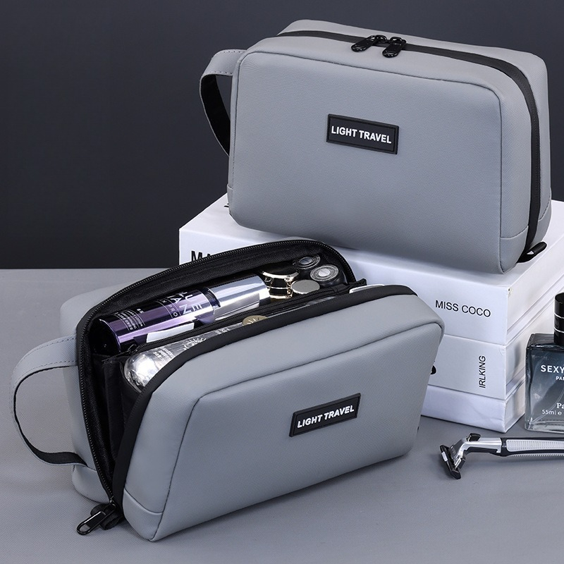 Waterproof Handheld Makeup Bag - Men'S Grooming Accessories Kit ulasan dan harga