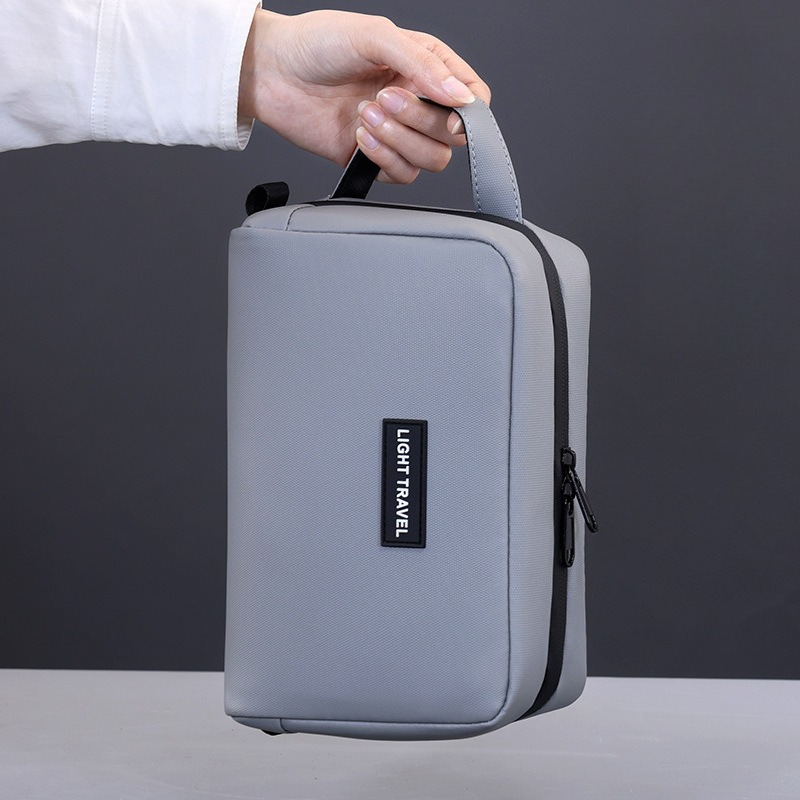 Waterproof Handheld Makeup Bag - Men'S Grooming Accessories Kit ulasan dan harga