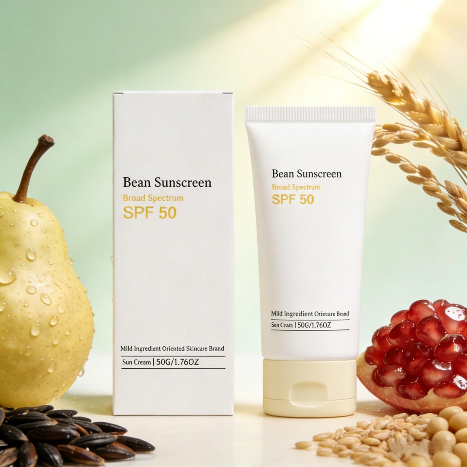 Bean Korean Sunscreen Spf 50 A - Face Moisturizer Spf ulasan dan harga