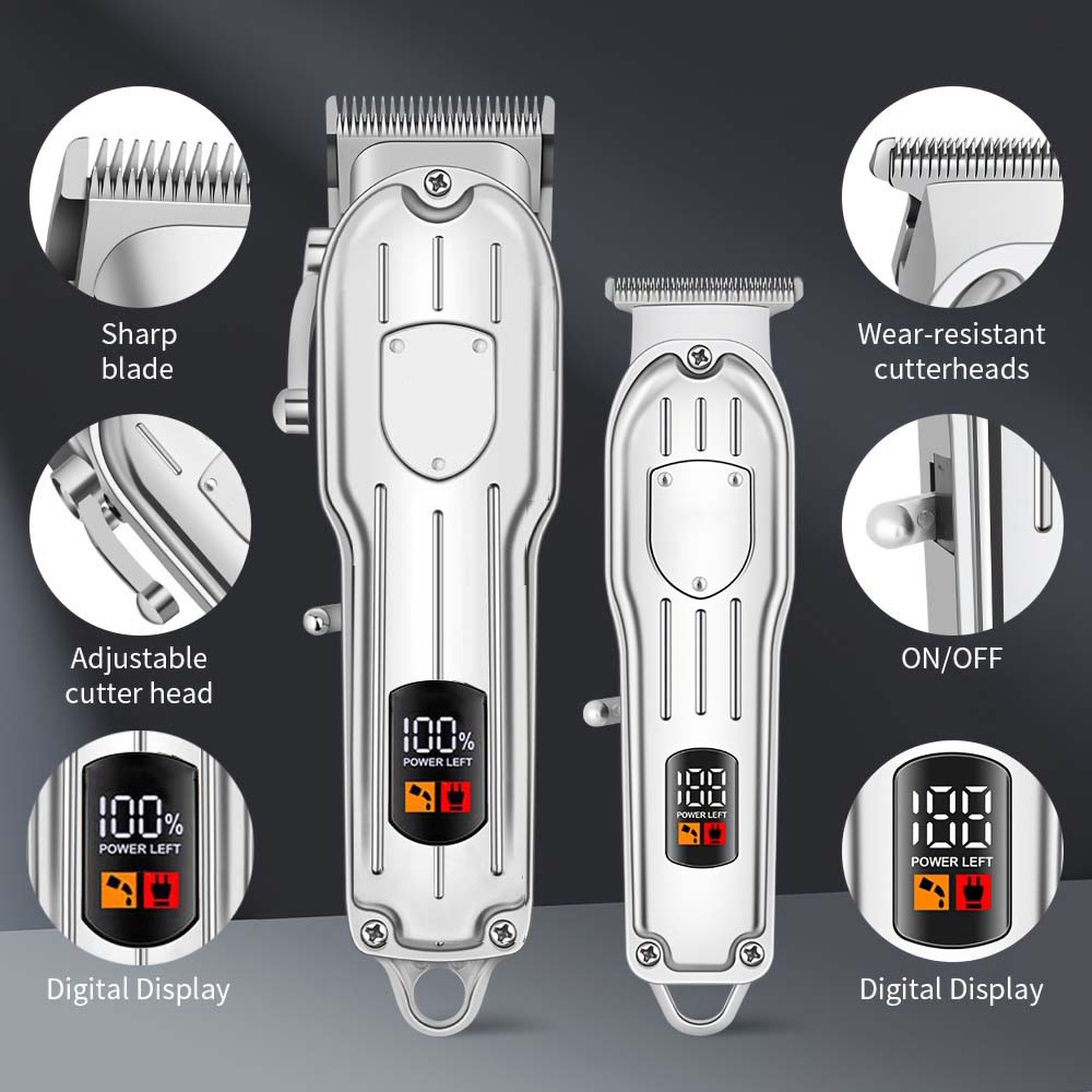 Professional Hair Clipper Set  - Men'S Grooming Accessories Kit ulasan dan harga