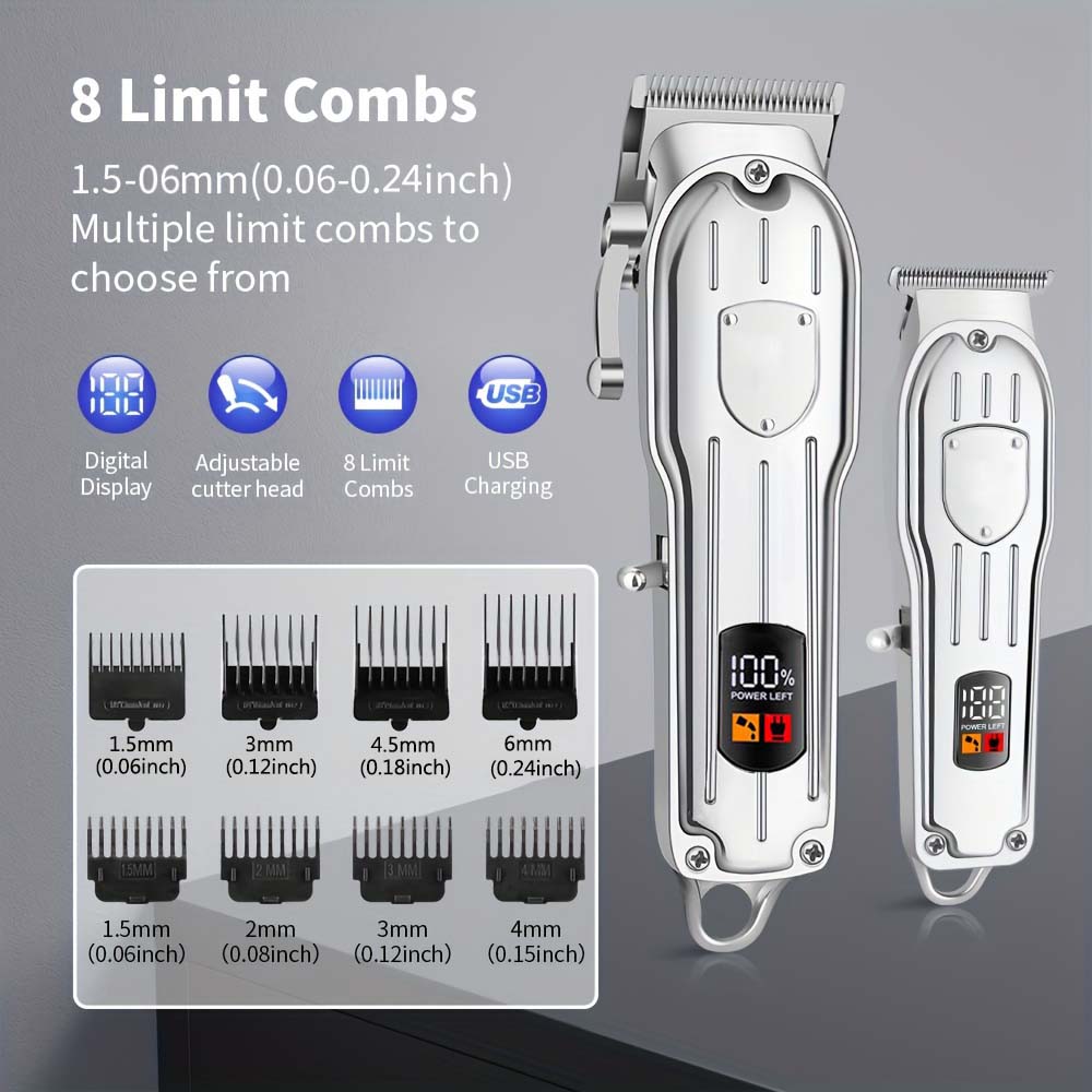 Professional Hair Clipper Set  - Men'S Grooming Accessories Kit ulasan dan harga