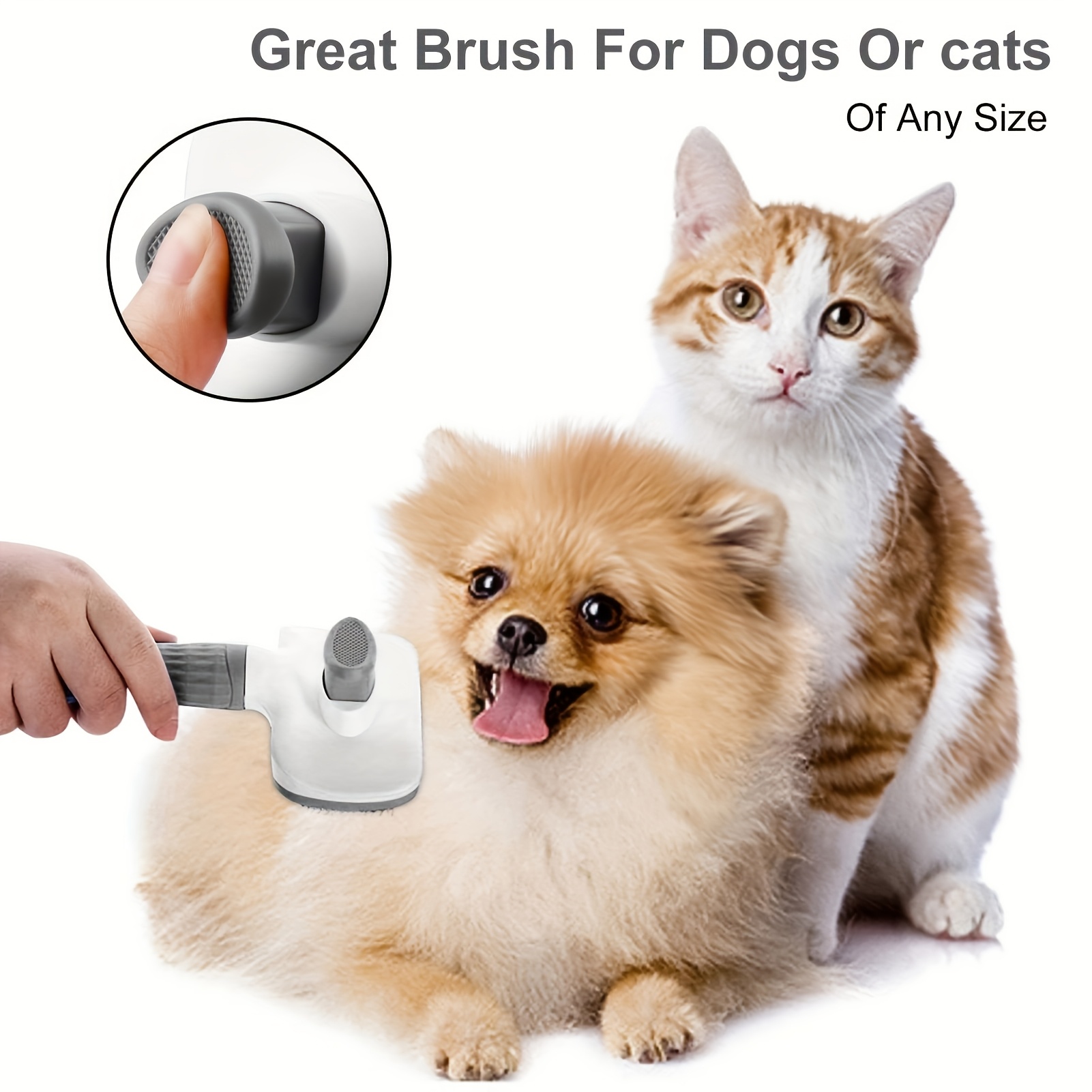 2pcs Pet Grooming Tool Set,Sel - Comb Fine Tooth ulasan dan harga