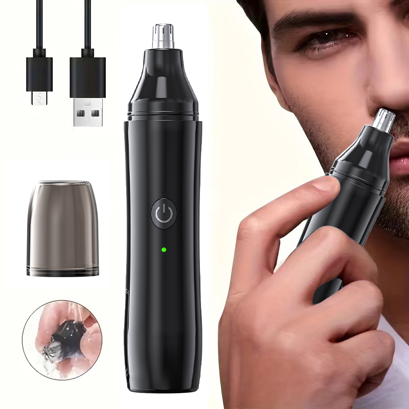 Rechargeable Nose Hair trimmer - Men'S Grooming Tool ulasan dan harga