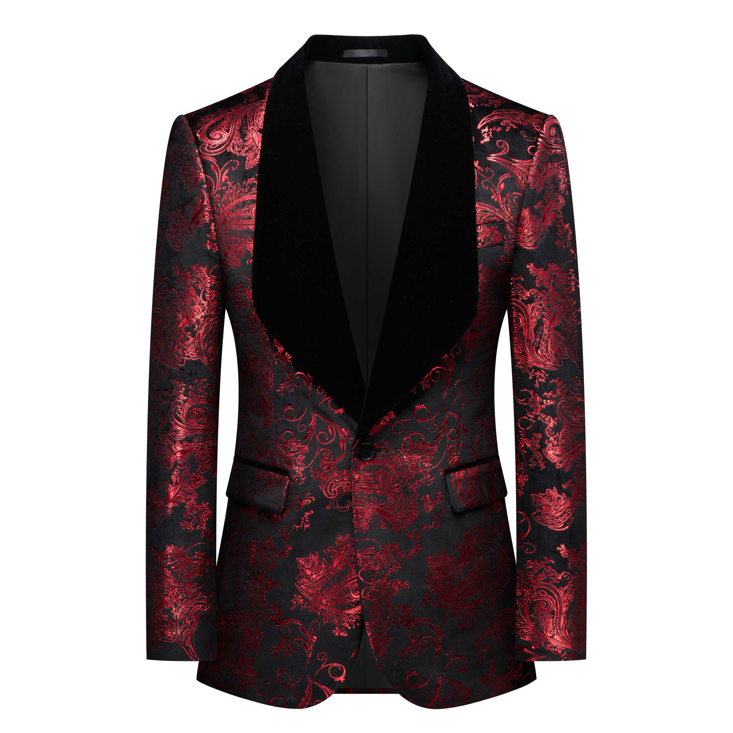 Real Picture Men Suit Jacquard - Men'S Grooming Pictures ulasan dan harga
