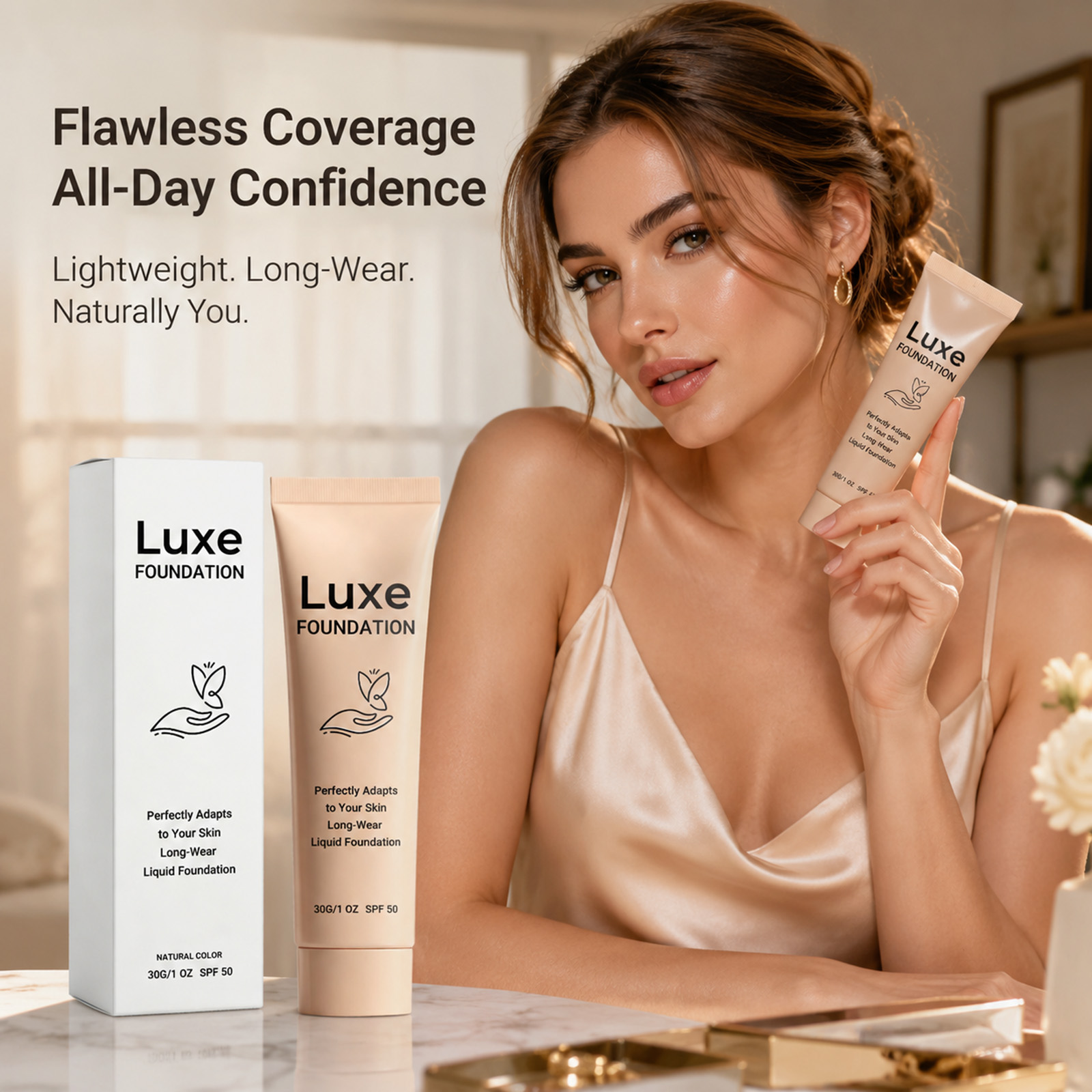 SPF 50+ Color Changing Foundat - Face Moisturizer Spf ulasan dan harga