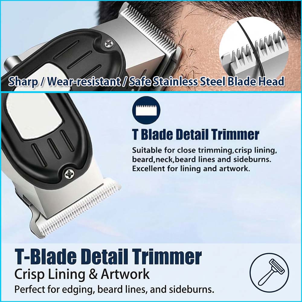 Professional Cordless Hair Cli - Men'S Grooming Accessories Kit ulasan dan harga
