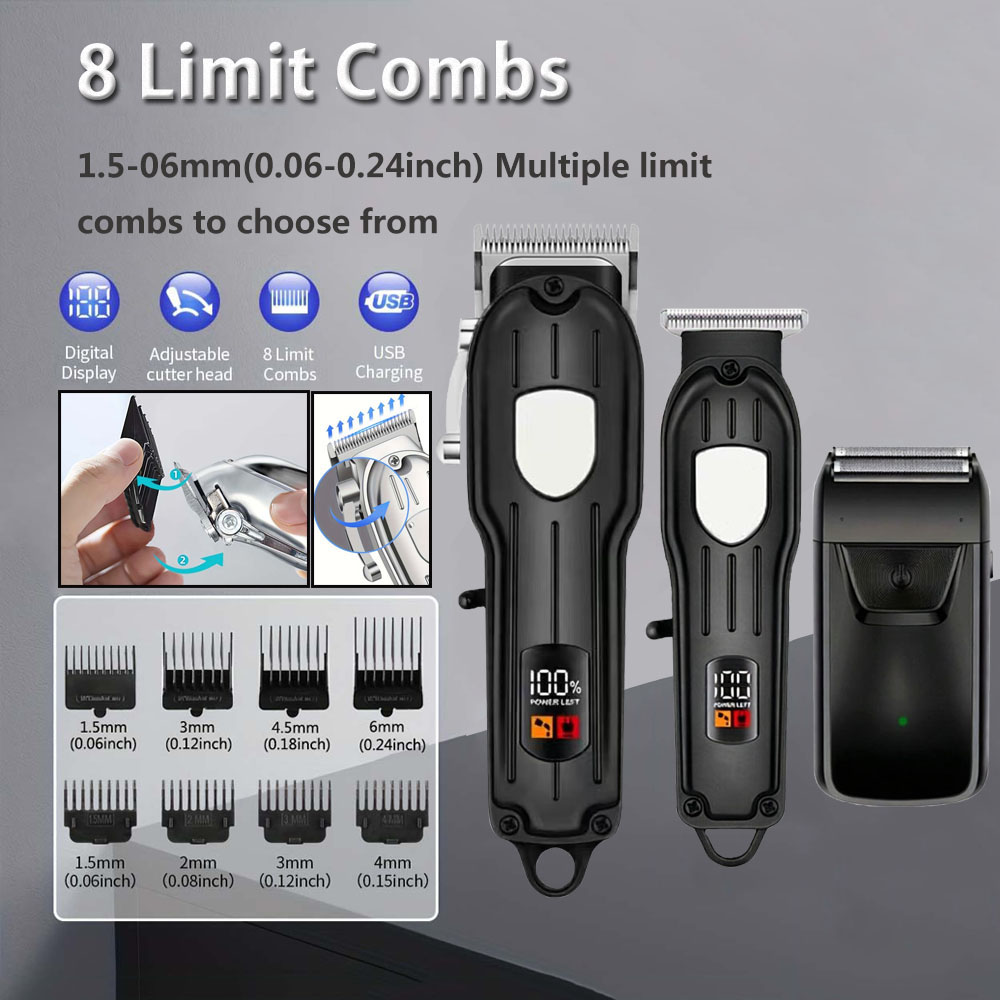 Professional Cordless Hair Cli - Men'S Grooming Accessories Kit ulasan dan harga