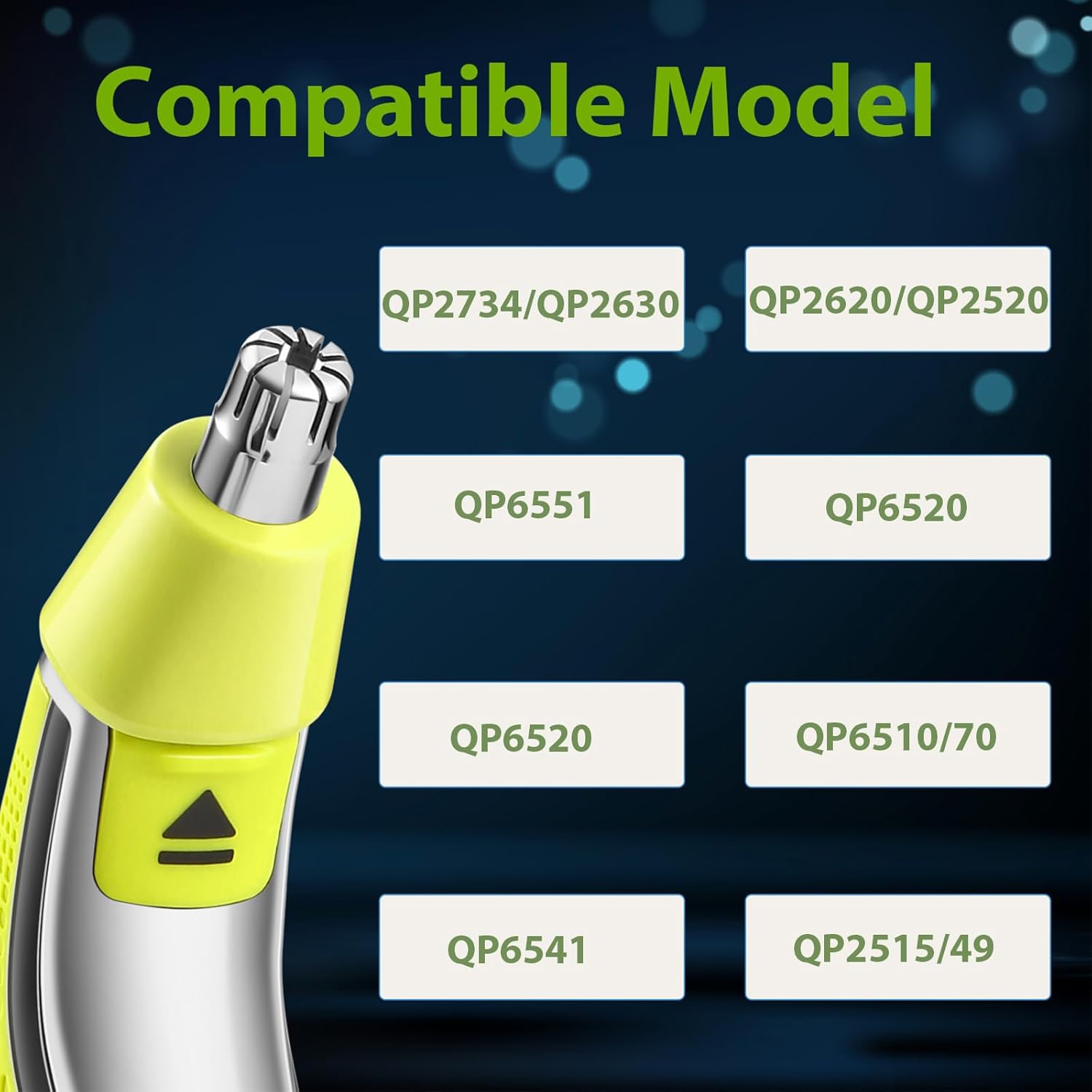 YUKU Nose Hair Trimmer Replace - Electric Shaver Rotary ulasan dan harga