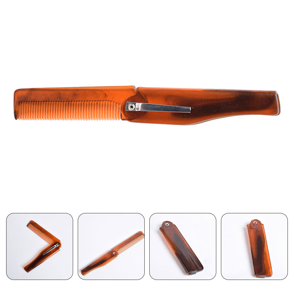 Foldable Hair Comb for Men Por - Comb Fine Tooth ulasan dan harga