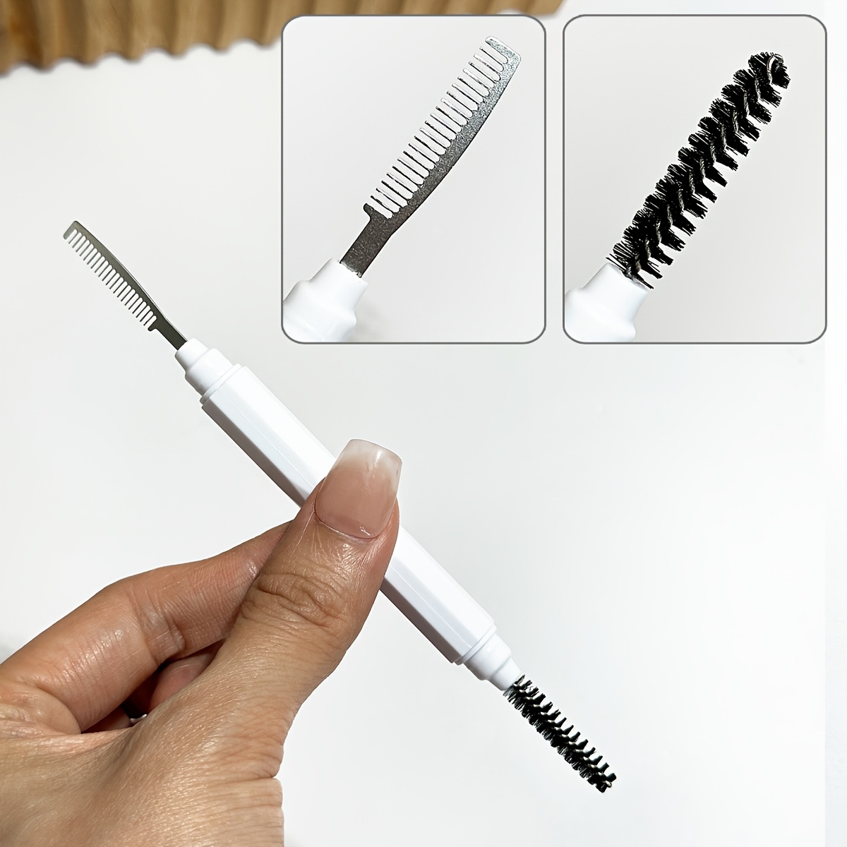 Double Headed Eyebrow And Eyel - Comb Fine Tooth ulasan dan harga