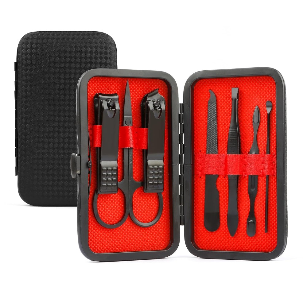 Professional 8 in 1 Stainless  - Mens Grooming Kit Gift Set ulasan dan harga