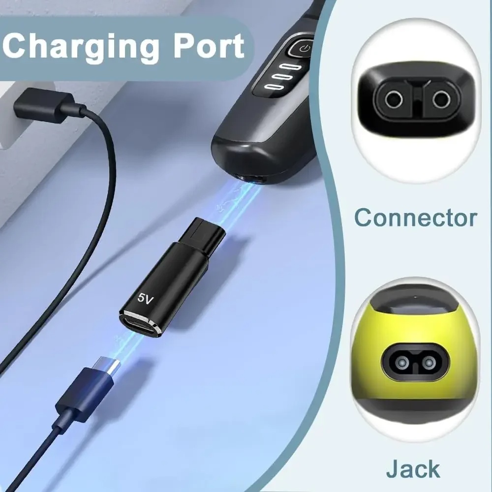 5V Shaver Charger USB Adapter  - Men'S Beard Grooming ulasan dan harga
