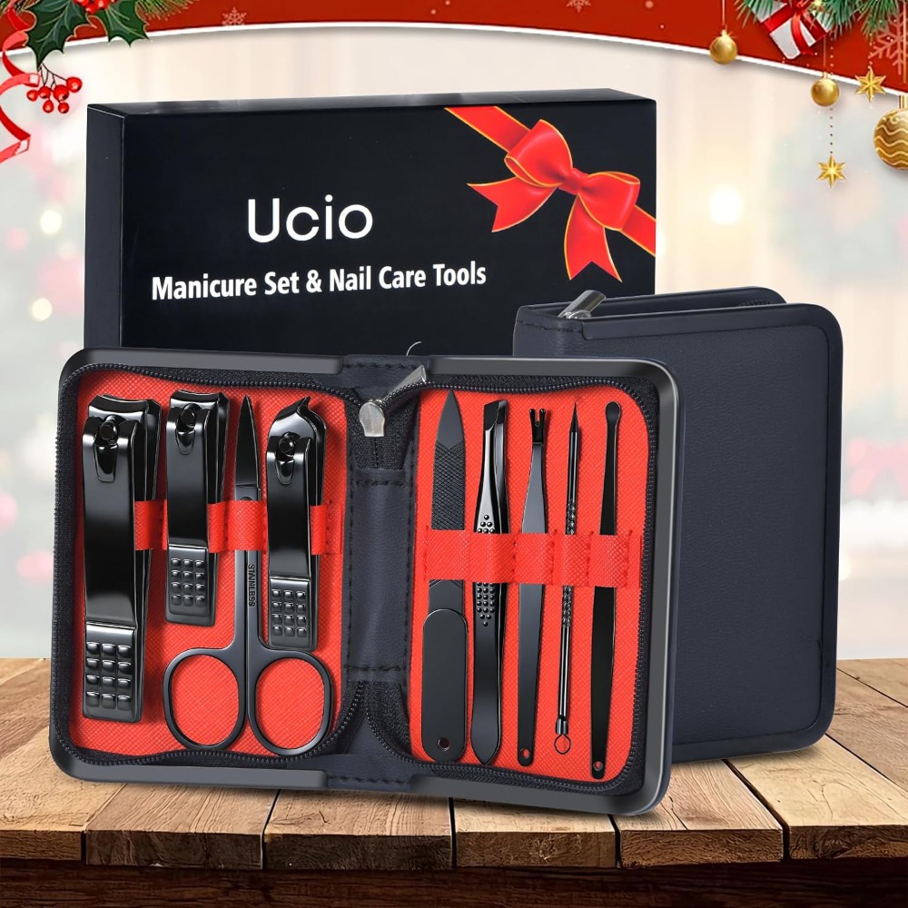 Professional Manicure Pedicure - Men'S Grooming Accessories Kit ulasan dan harga