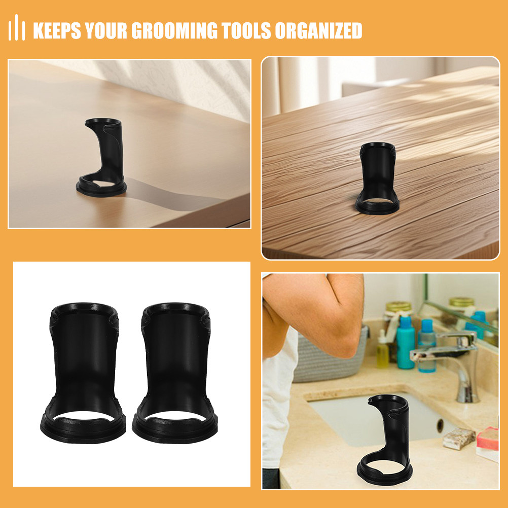 2Pcs Plastic Shaving Brush Hol - Men'S Grooming Tool ulasan dan harga