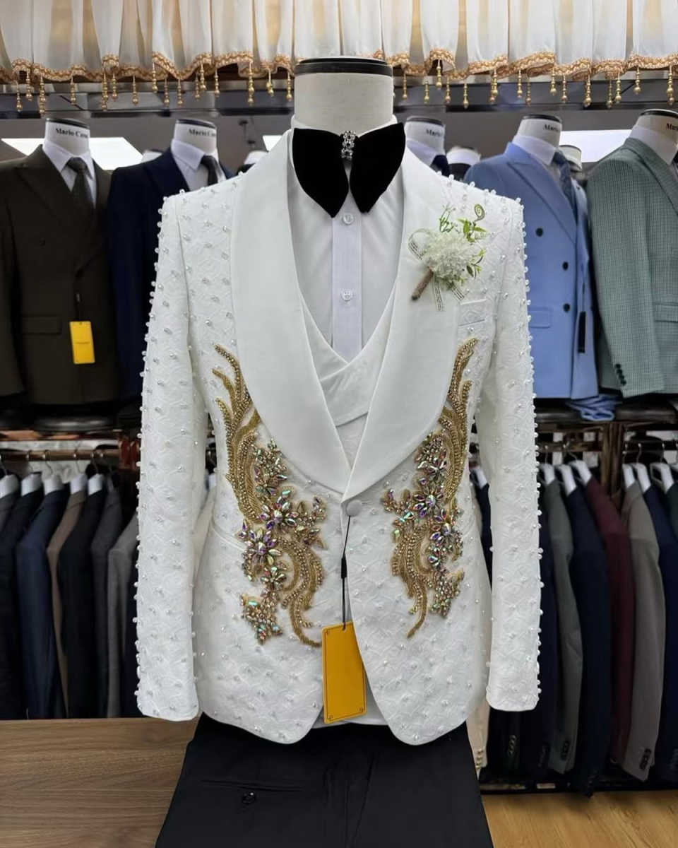 Real Picture Wedding Men Suits - Men'S Grooming Pictures ulasan dan harga