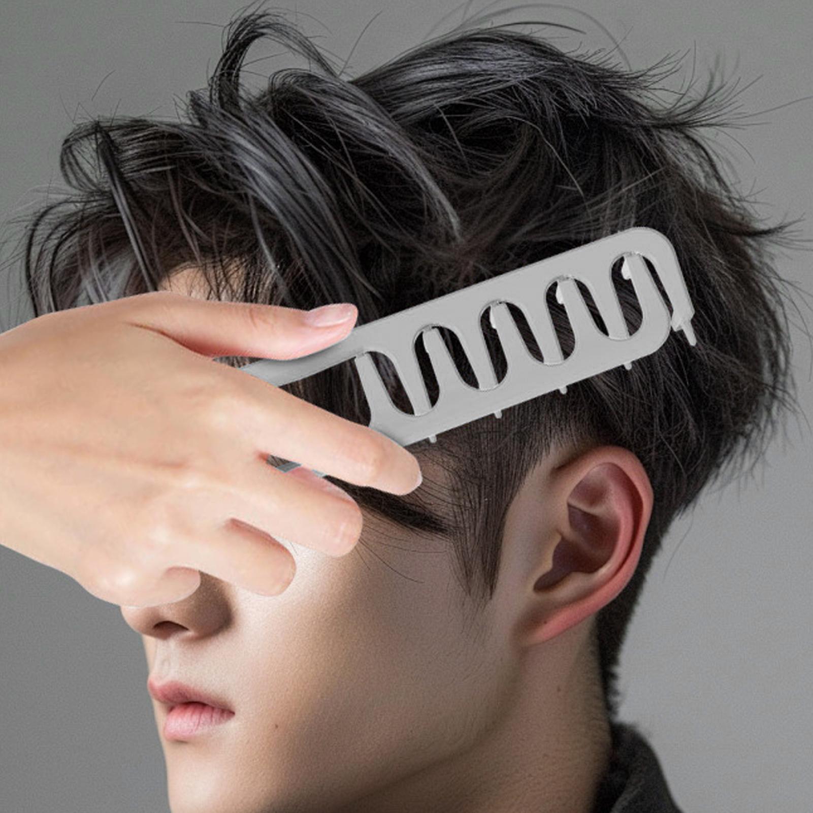 Wide Tooth Hair Comb Volumizin - Men'S Grooming Tool ulasan dan harga