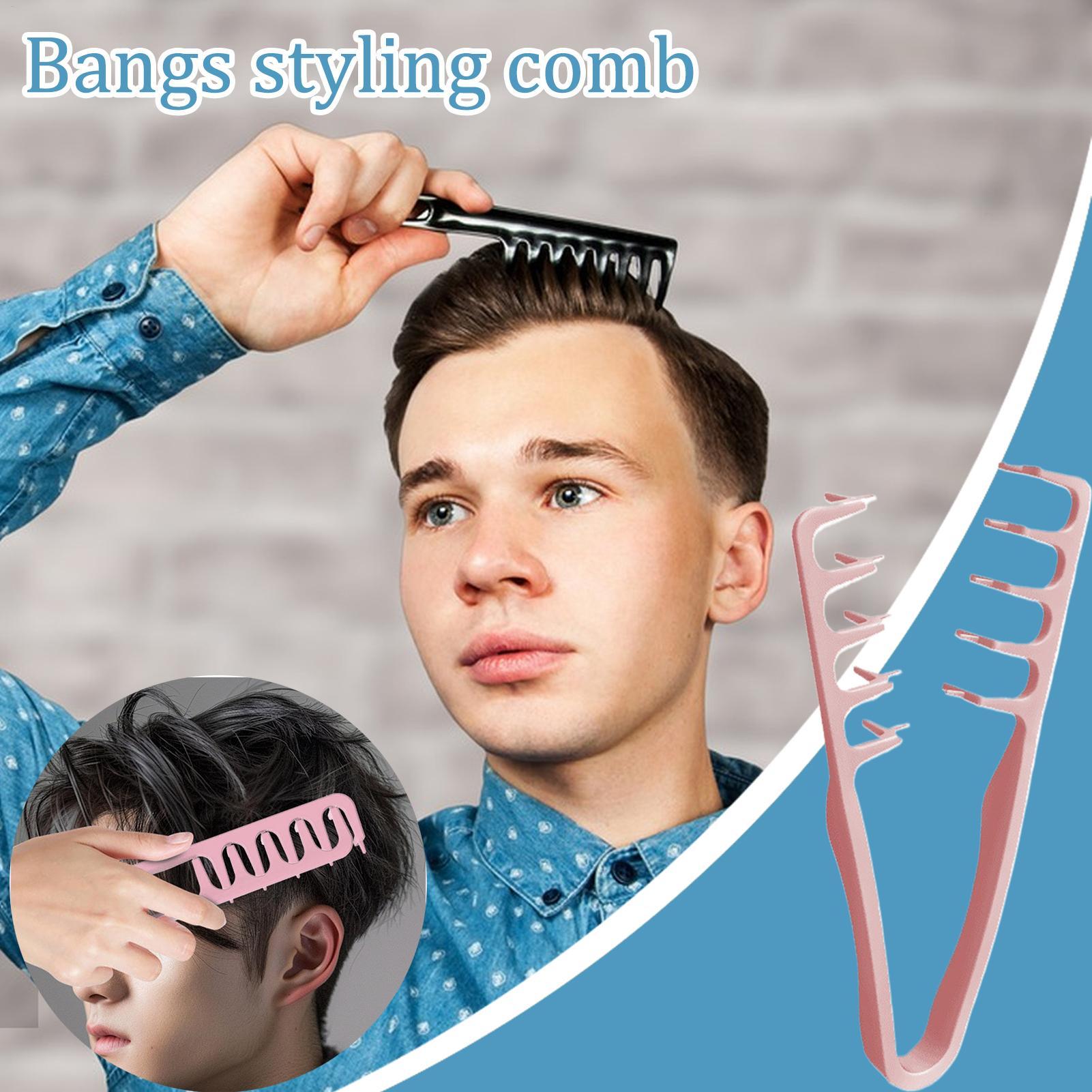 Wide Tooth Hair Comb Volumizin - Men'S Grooming Tool ulasan dan harga