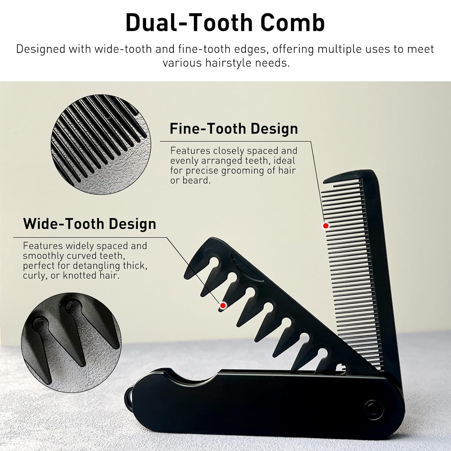 Mens Folding Pocket Comb 2 in  - Men'S Grooming Accessories Kit ulasan dan harga
