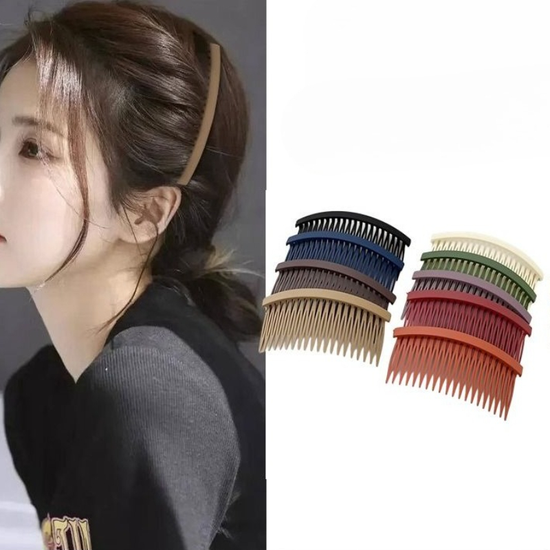 Solod Color Plastic Side Hair  - Comb Fine Tooth ulasan dan harga