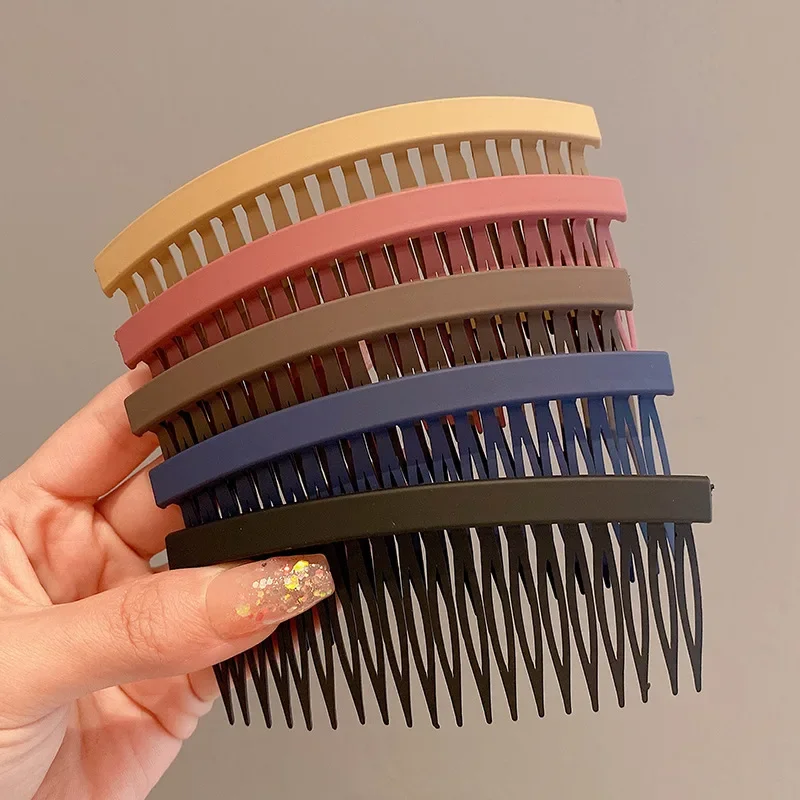Solod Color Plastic Side Hair  - Comb Fine Tooth ulasan dan harga