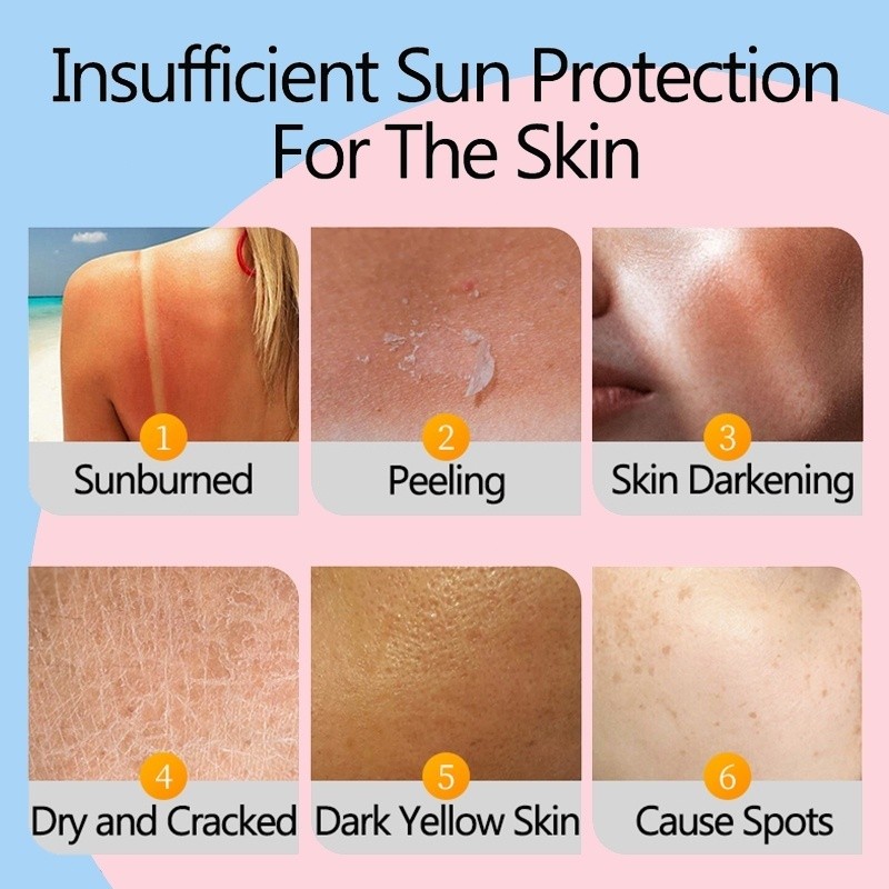 Sadoer Sunscreen Cream With Hi - Face Moisturizer Spf ulasan dan harga