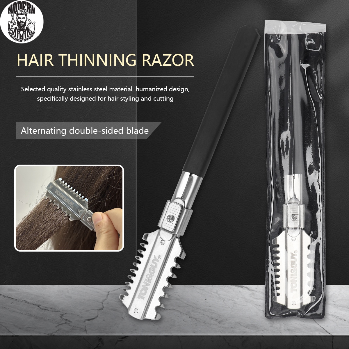 Salon Double-Edge Shaving Hair - Men'S Beard Grooming ulasan dan harga