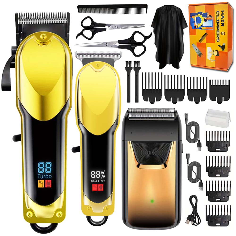 Professional Hair Clipper Set  - Men'S Grooming Accessories Kit ulasan dan harga