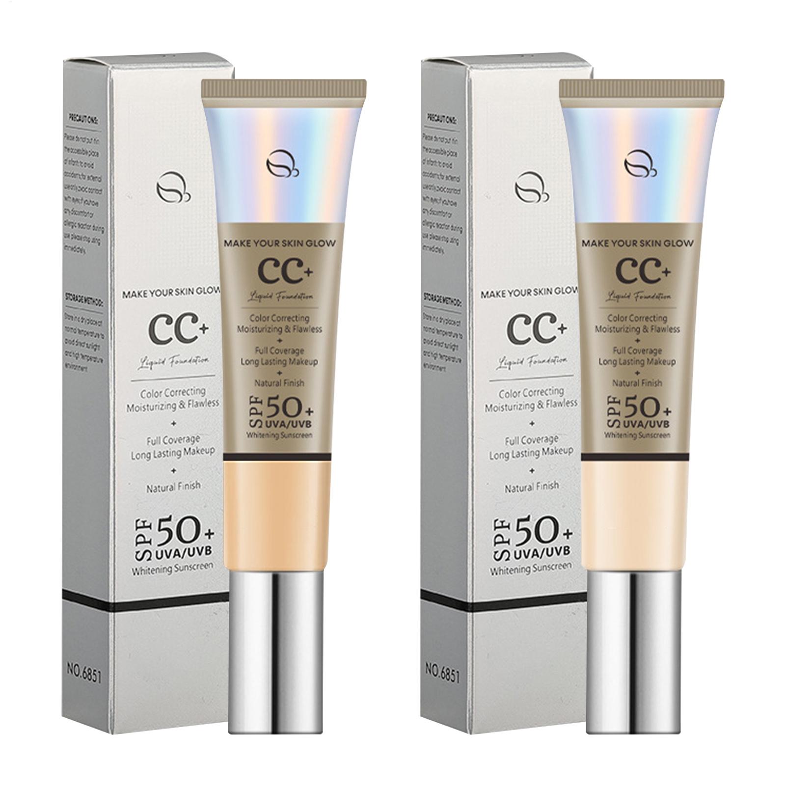 CC Cream Foundation SPF 50 Sun - Face Moisturizer Spf ulasan dan harga