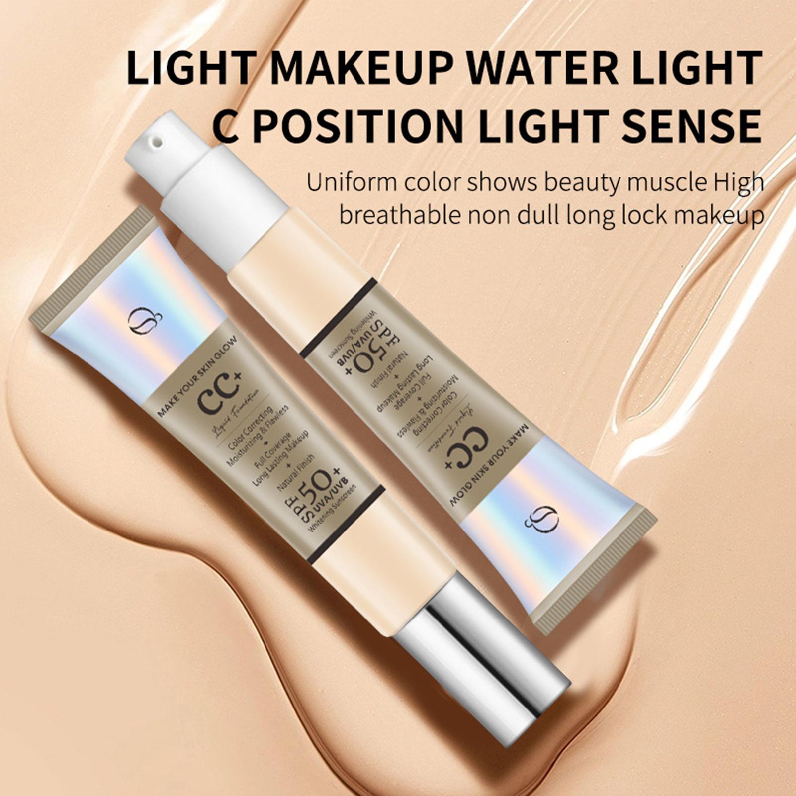 CC Cream Foundation SPF 50 Sun - Face Moisturizer Spf ulasan dan harga