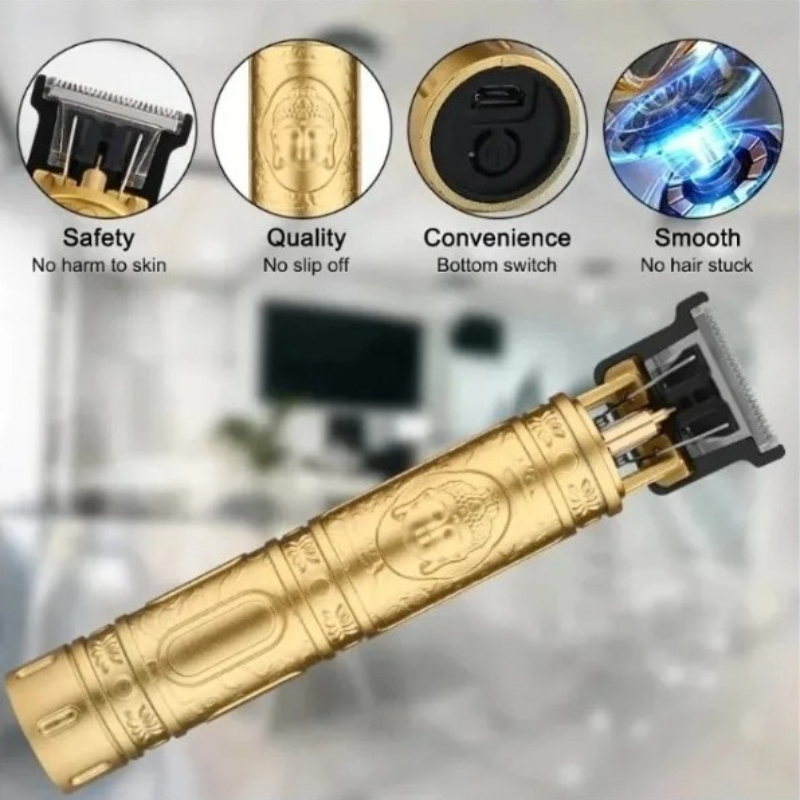 T9 Electric Beard Trimmer Cord - Electric Shaver Rotary ulasan dan harga