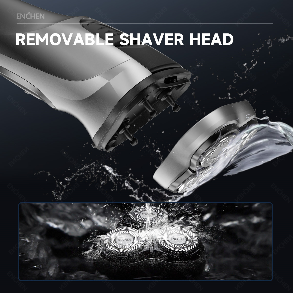ENCHEN Blackstone's Replacemen - Electric Shaver Rotary ulasan dan harga